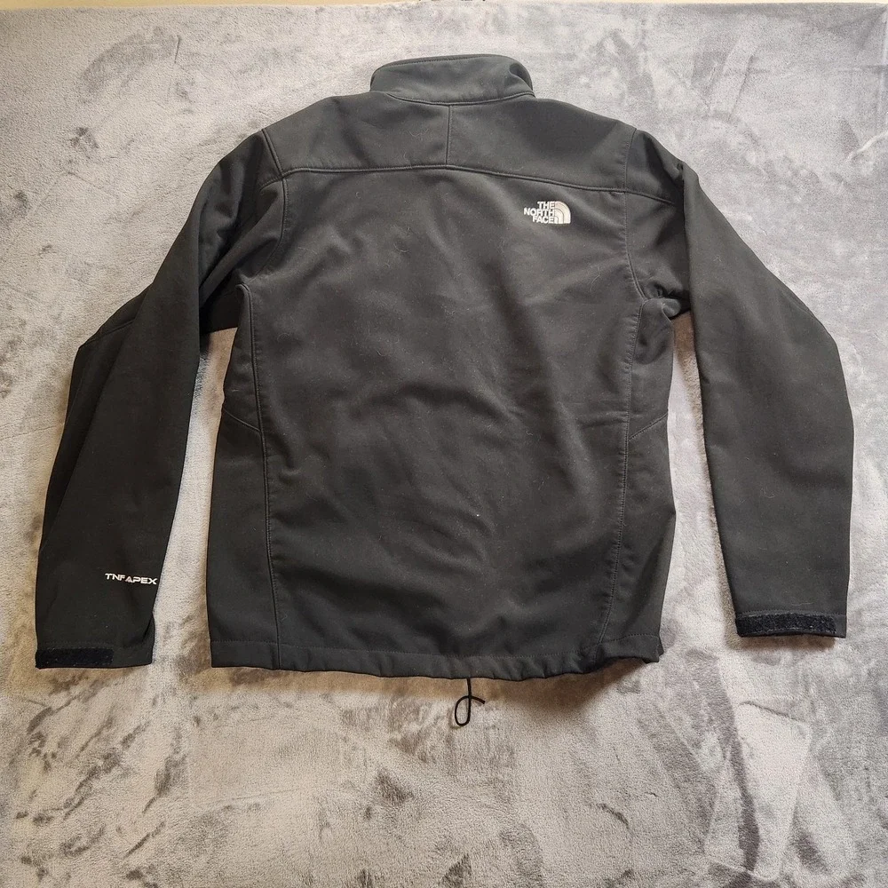 The North Face Jacket Mens Medium Black Apex Bionic Windproof Water Resistant